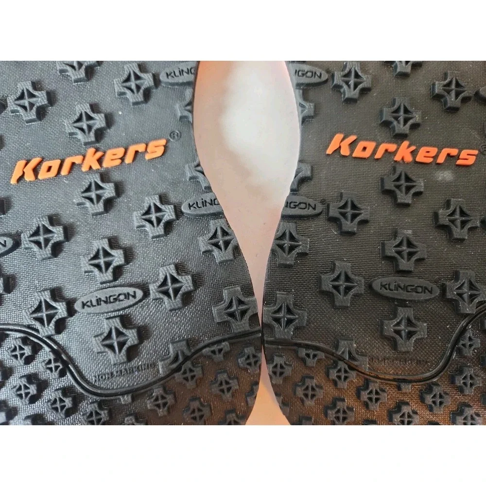 Korkers OmniTrax Kling-On Studded Replacement Soles Mens 8.5-9 Fly Fish Hike New